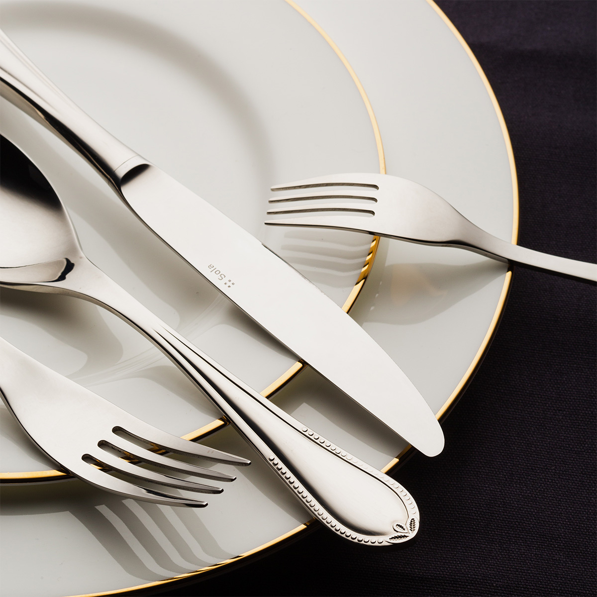 Set di posate 24 pezzi - 7th Generation Black Pearl