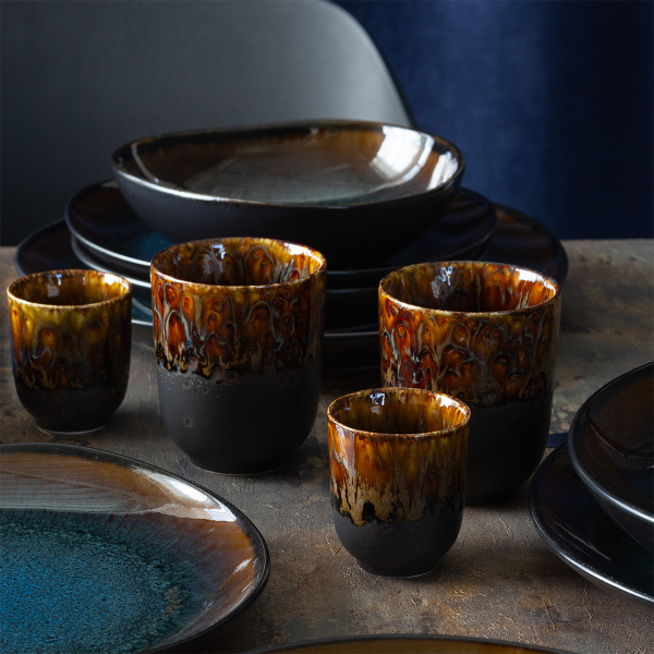 Cup without handle 80 ml | Gaya Atelier Amber