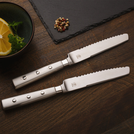 Coltelli da bistecca in scatola di legno set 6 pezzi - Bistro