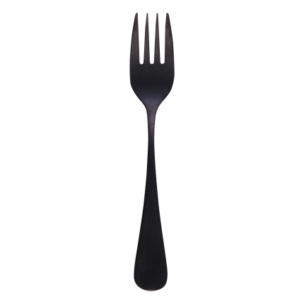 Fourchette à gâteau – Baguette Vintage noir Stone Wash