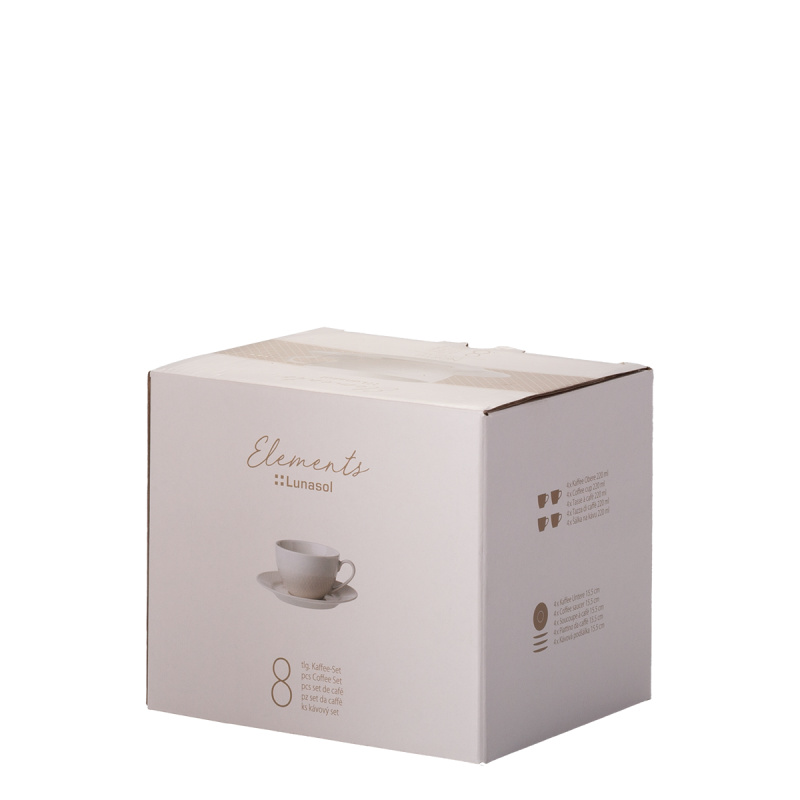 Coffee set 8 pcs | Elements North Structure