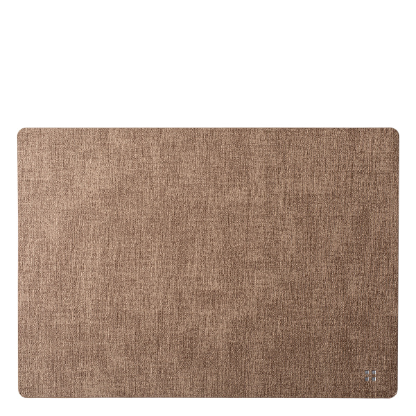 Tovaglietta rettangolare PVC Taupe 45 x 32 cm Elements Ambiente