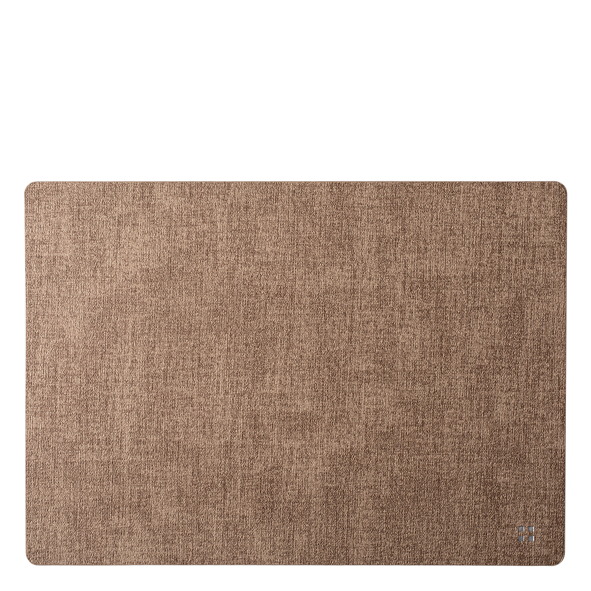 Placemat rectangle PVC Taupe 45 x 32 cm - Elements Ambiente