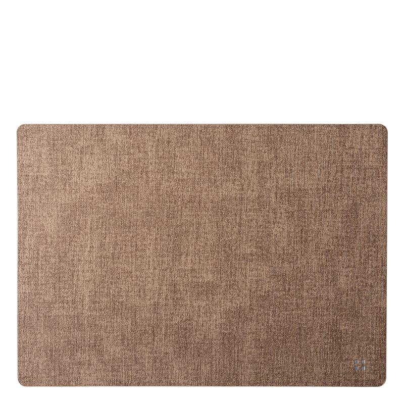 Tovaglietta rettangolare PVC Taupe 45 x 32 cm Elements Ambiente