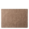 Placemat rectangle PVC Taupe 45 x 32 cm - Elements Ambiente