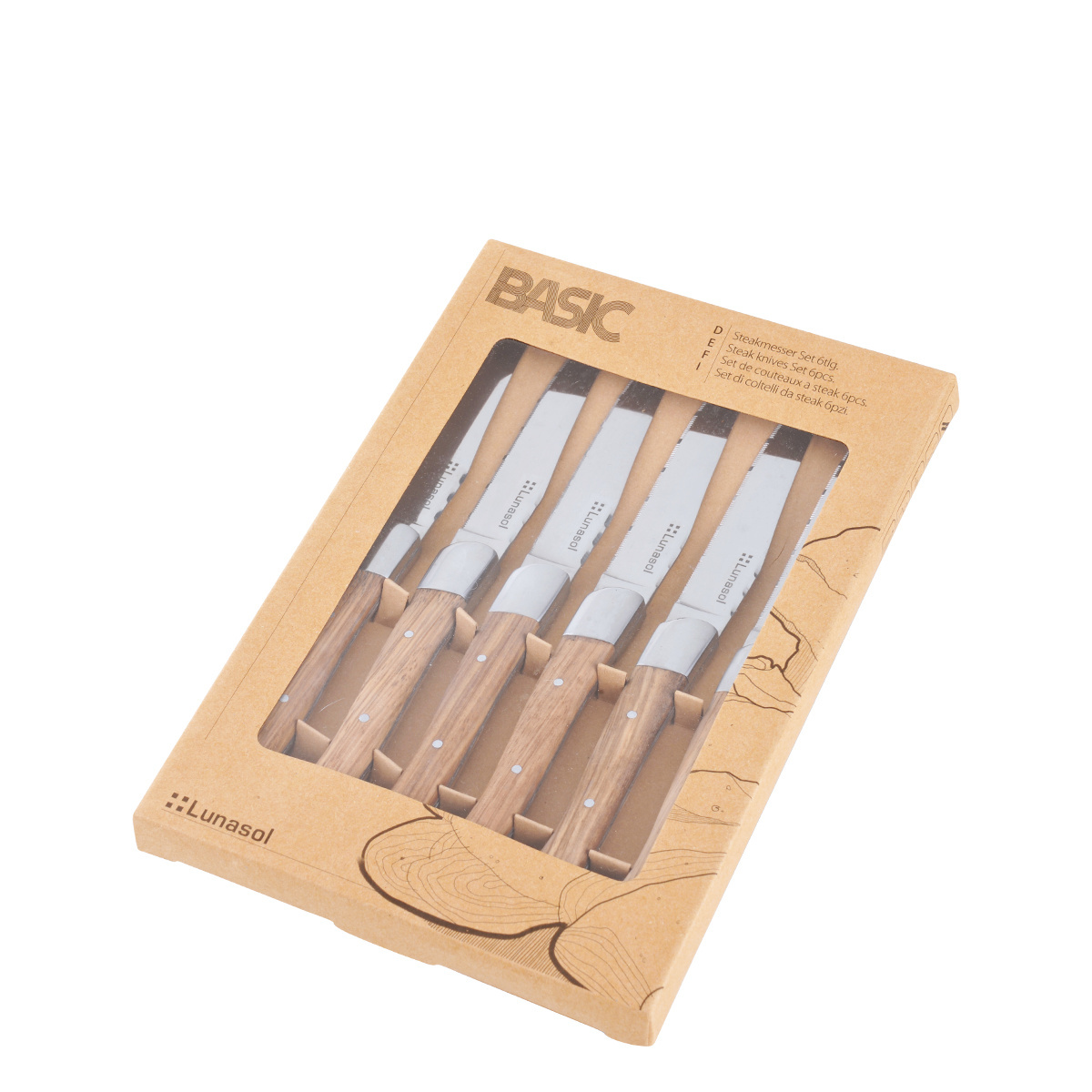 Steak Knives 6-pc Set - Basic