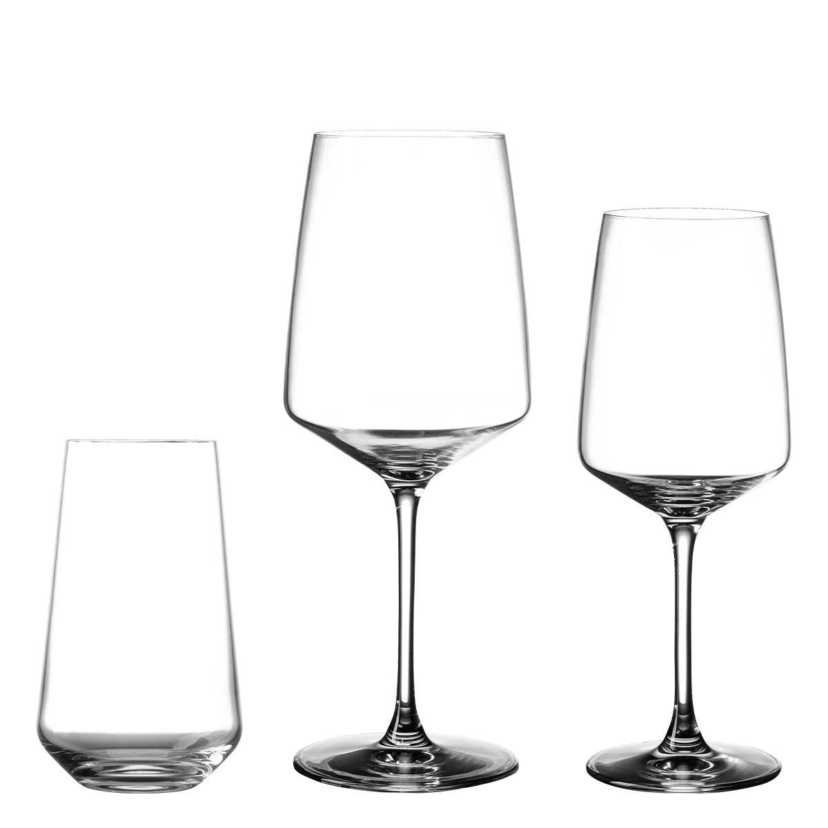 Starter glass set for the home 18 pcs - 21st CENTURY Glas Lunasol