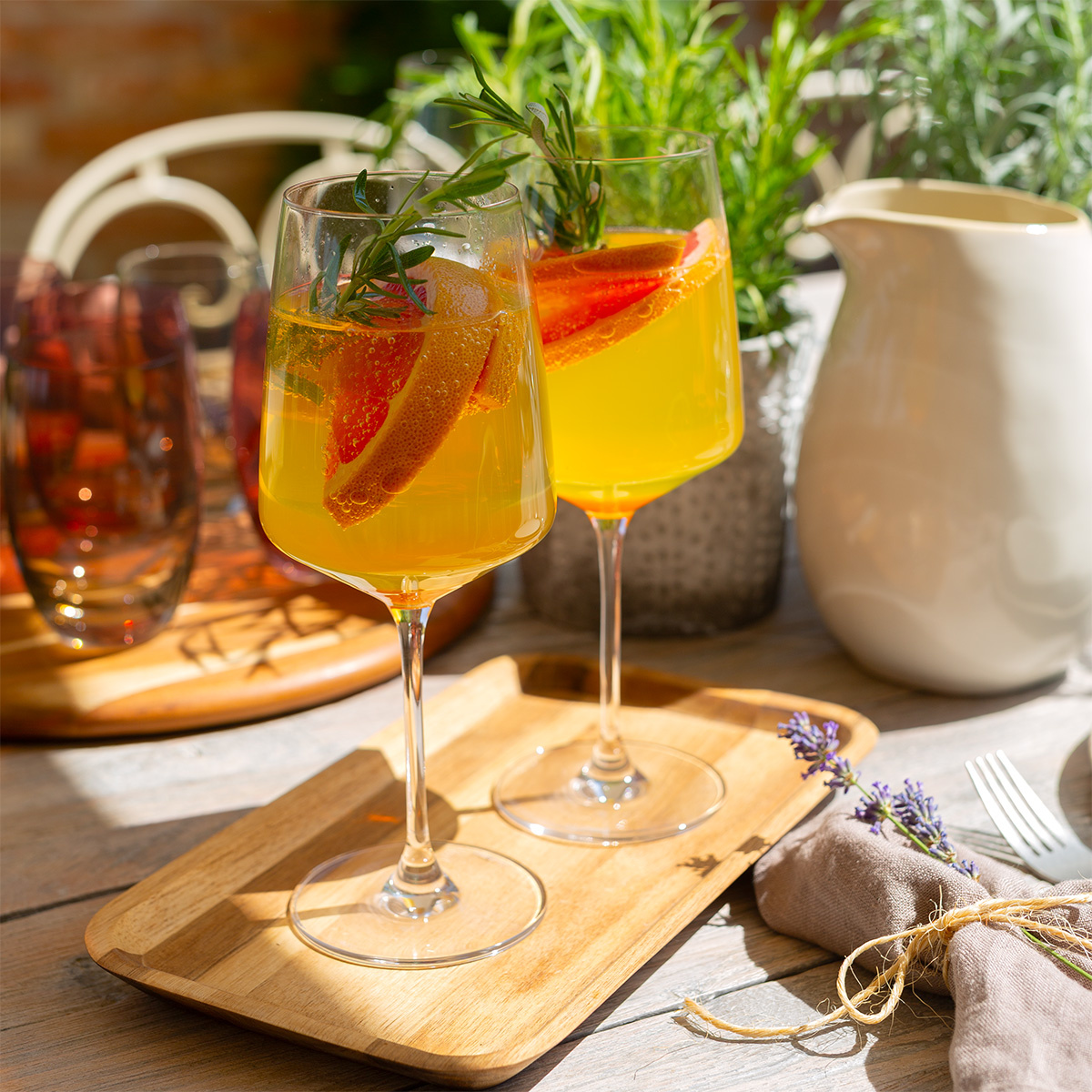 Starter glass set for the home 18 pcs - 21st CENTURY Glas Lunasol