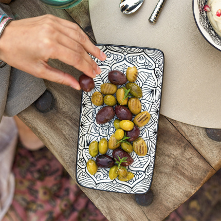 Rectangular tray 20.3×11.2 cm | Basic Levante