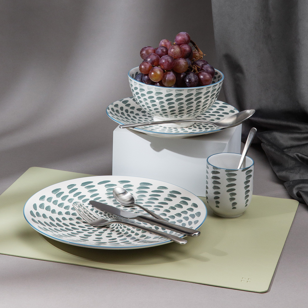 Dinner plate 21,3 cm – Elements Asia Water