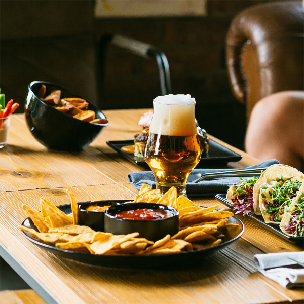Assiette plate 24 cm 4 pcs - Basic noir mat