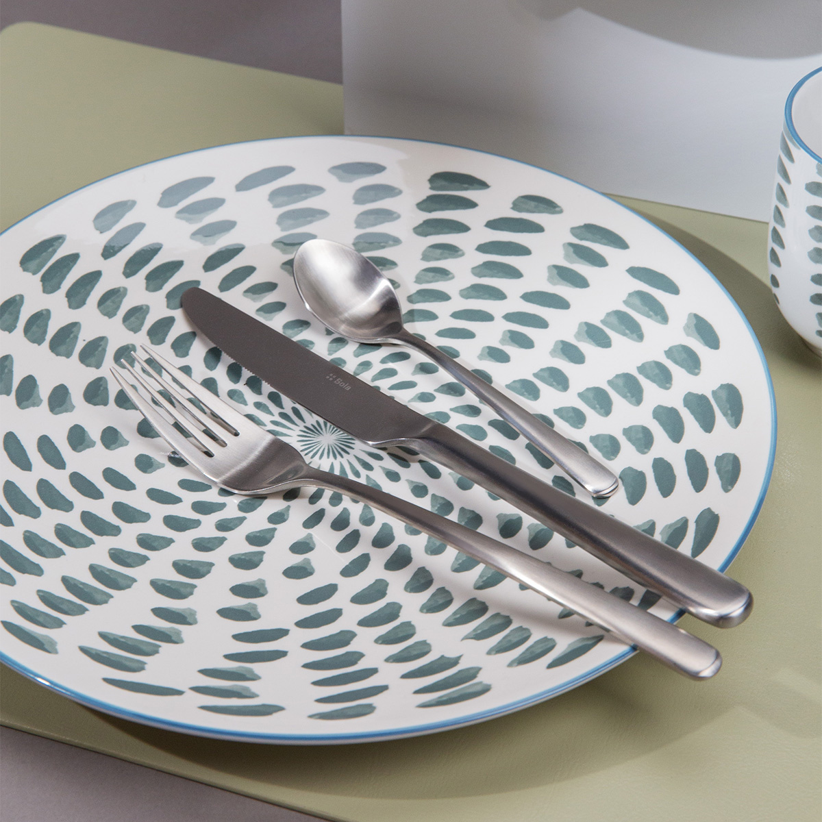 Dinner plate 21,3 cm – Elements Asia Water