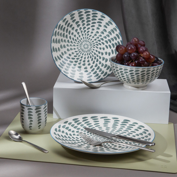 Dinner plate 15 cm – Elements Asia Water