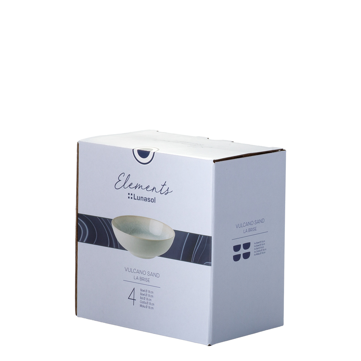 Bowl set 4 pcs | Vulcano Sand la brise