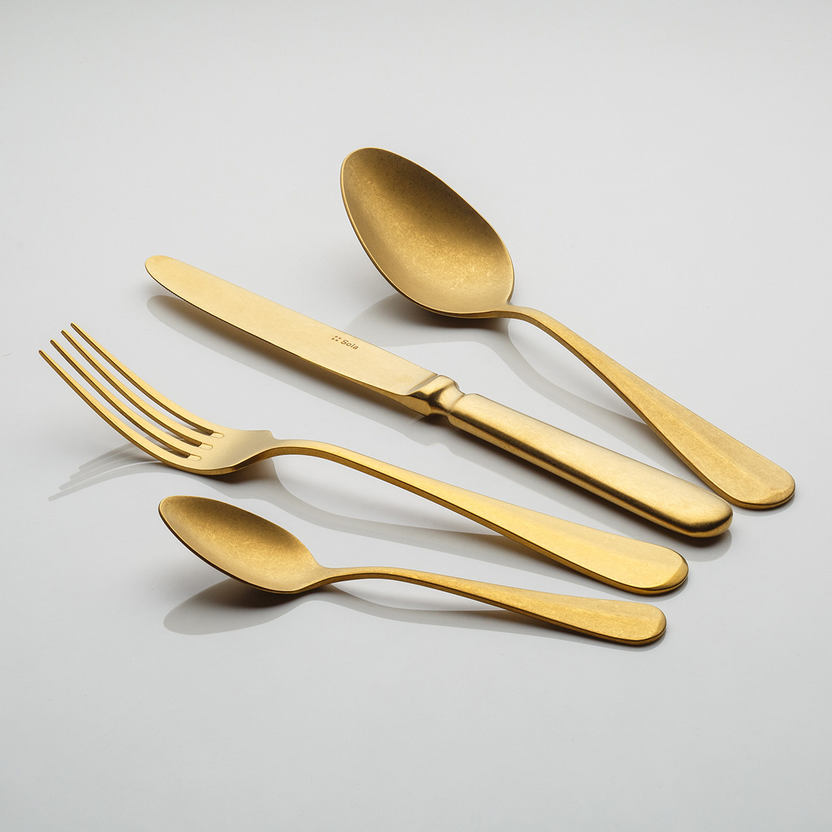 Set di posate 24 pezzi - Baguette Vintage PVD Gold