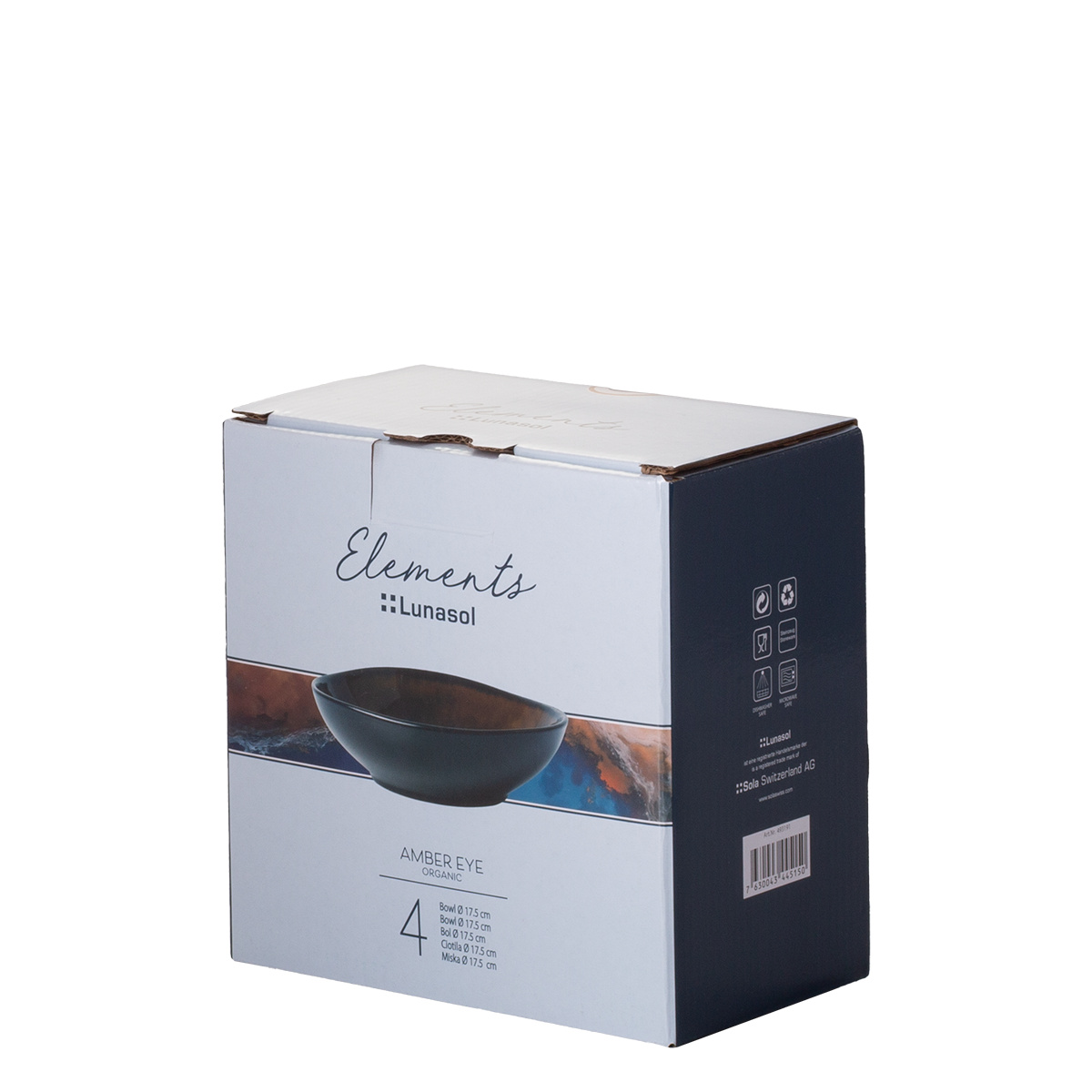 Set 4 ciotole | Elements Amber Eye Organic