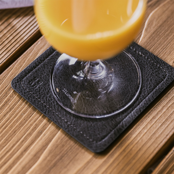 Sottobicchiere antracite PVC – Elements Ambiente