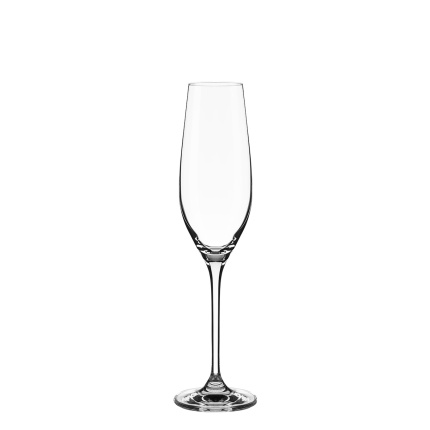 Champagner-Gläser 210 ml 6er-Set - Premium Glas Crystal