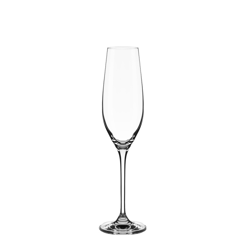 Champagner glasses 210 ml set of 6 - Premium Glas Crystal