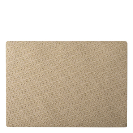 Rectangular PVC placemat cream – Elements Ambiente Levante