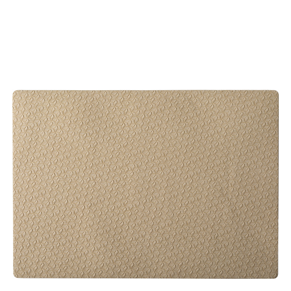 Rectangular PVC placemat cream – Elements Ambiente Levante