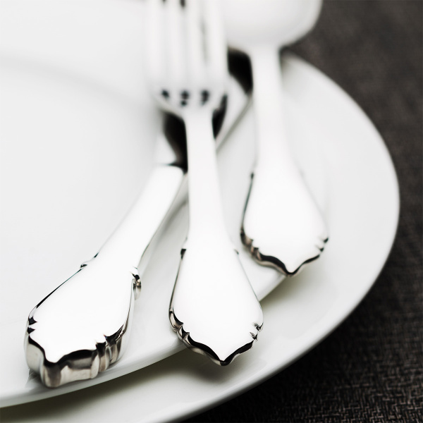 Set da dessert argentato 24 pezzi | 7th Generation Duke