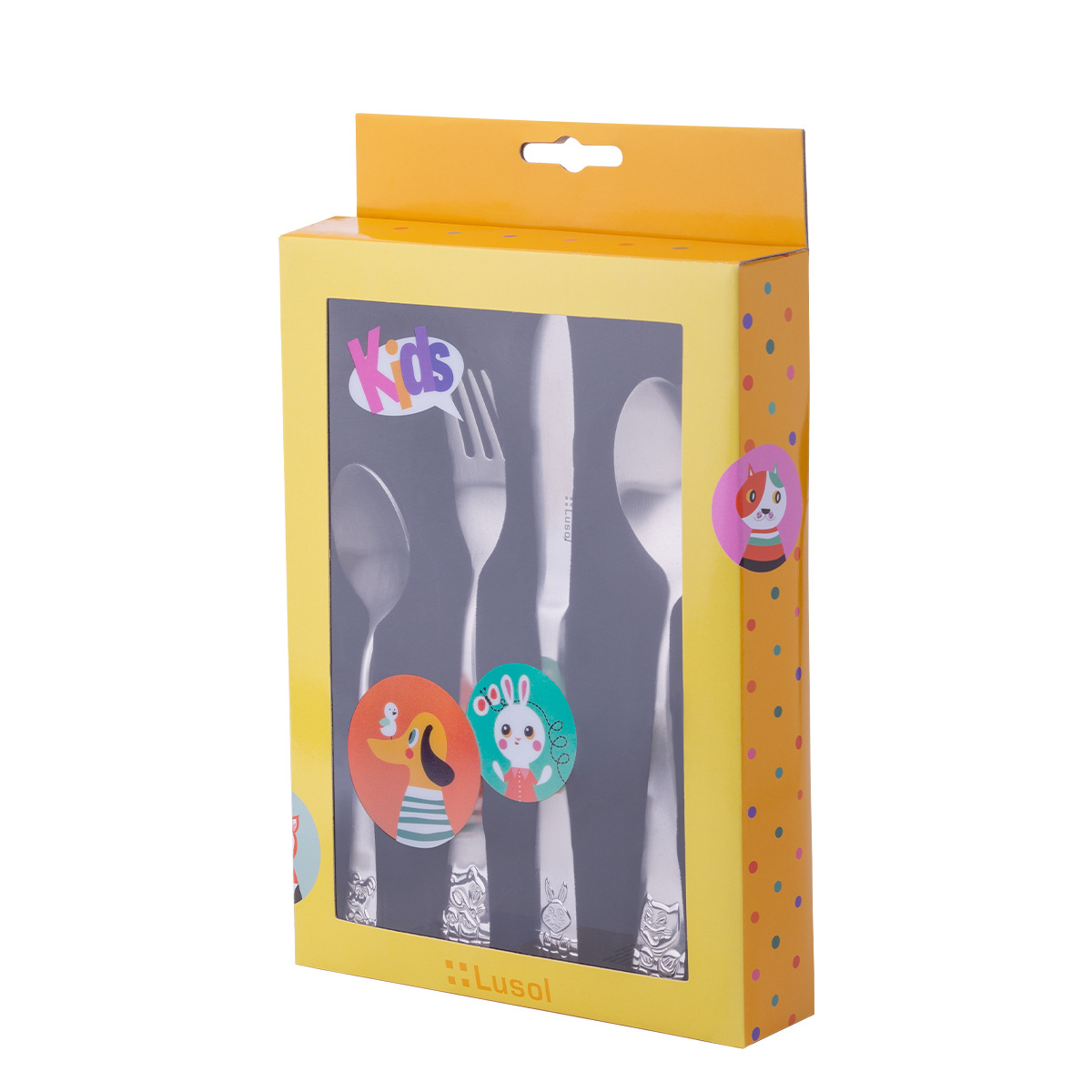 Children's 4-Piece Cutlery Set – Lusol 755