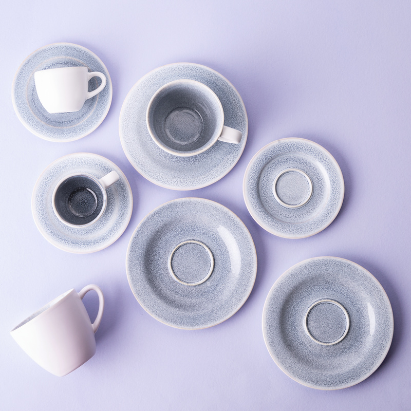 Coffee saucer 15,5 cm - Gaya Atelier Glacial Ice