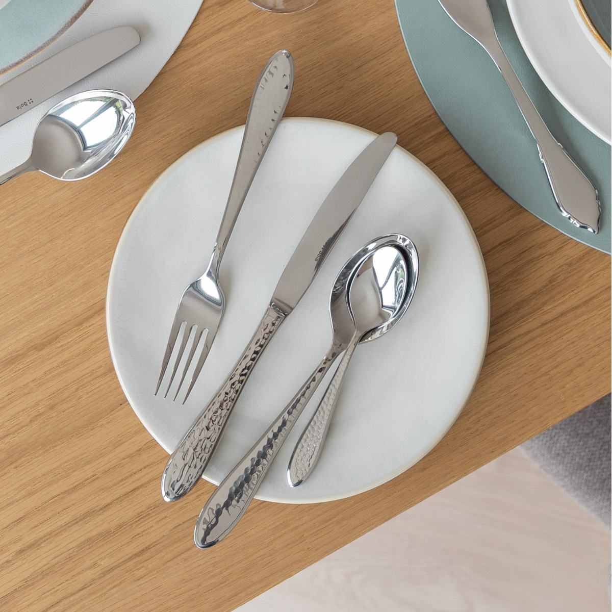 Set di posate 24 pezzi da dessert - Queen