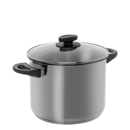 Kasserolle m Deckel o 22cm, 6.5 lt.