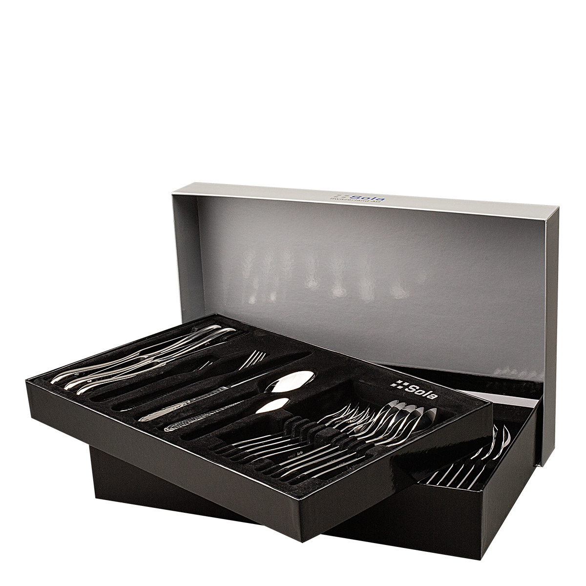 Besteckset 60-tlg. - Queen poliert
