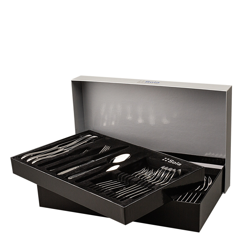 Besteckset 60-tlg. - Queen poliert