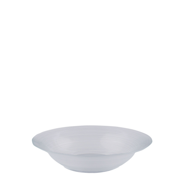 Piatto fondo 23 cm set 4 pezzi - Basic Chic Glass