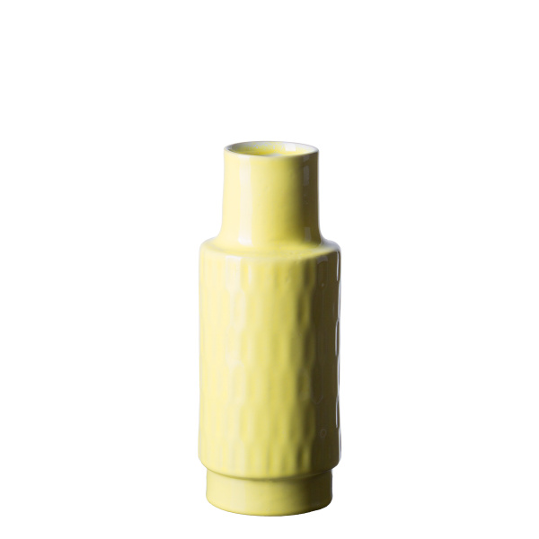 Vase 21 cm yellow | Milady Solatelier