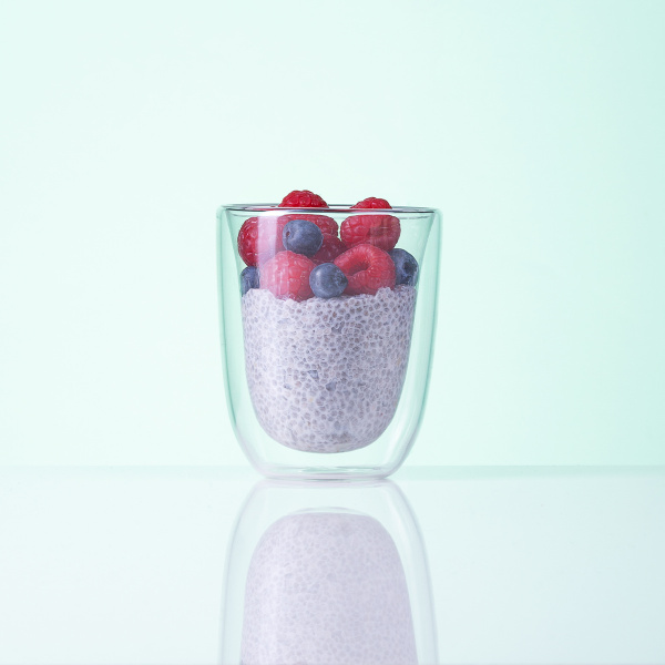 Bicchiere BASIC Glas Double Wall 190 ml - set da 4