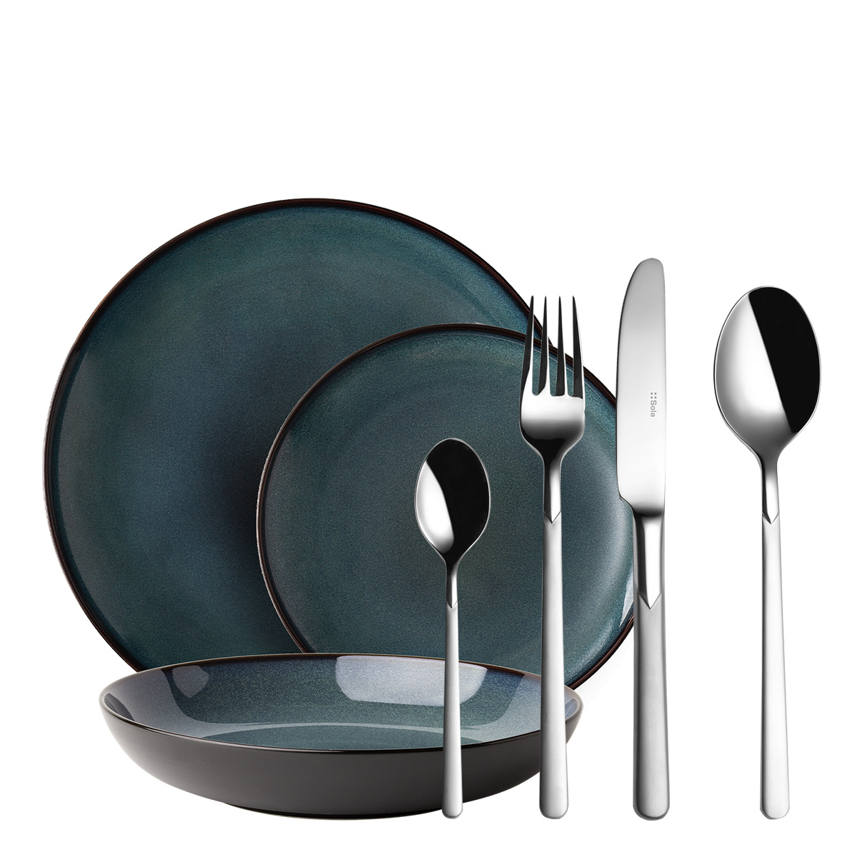 Set di stoviglie iniziale 36 pezzi | Elements Night