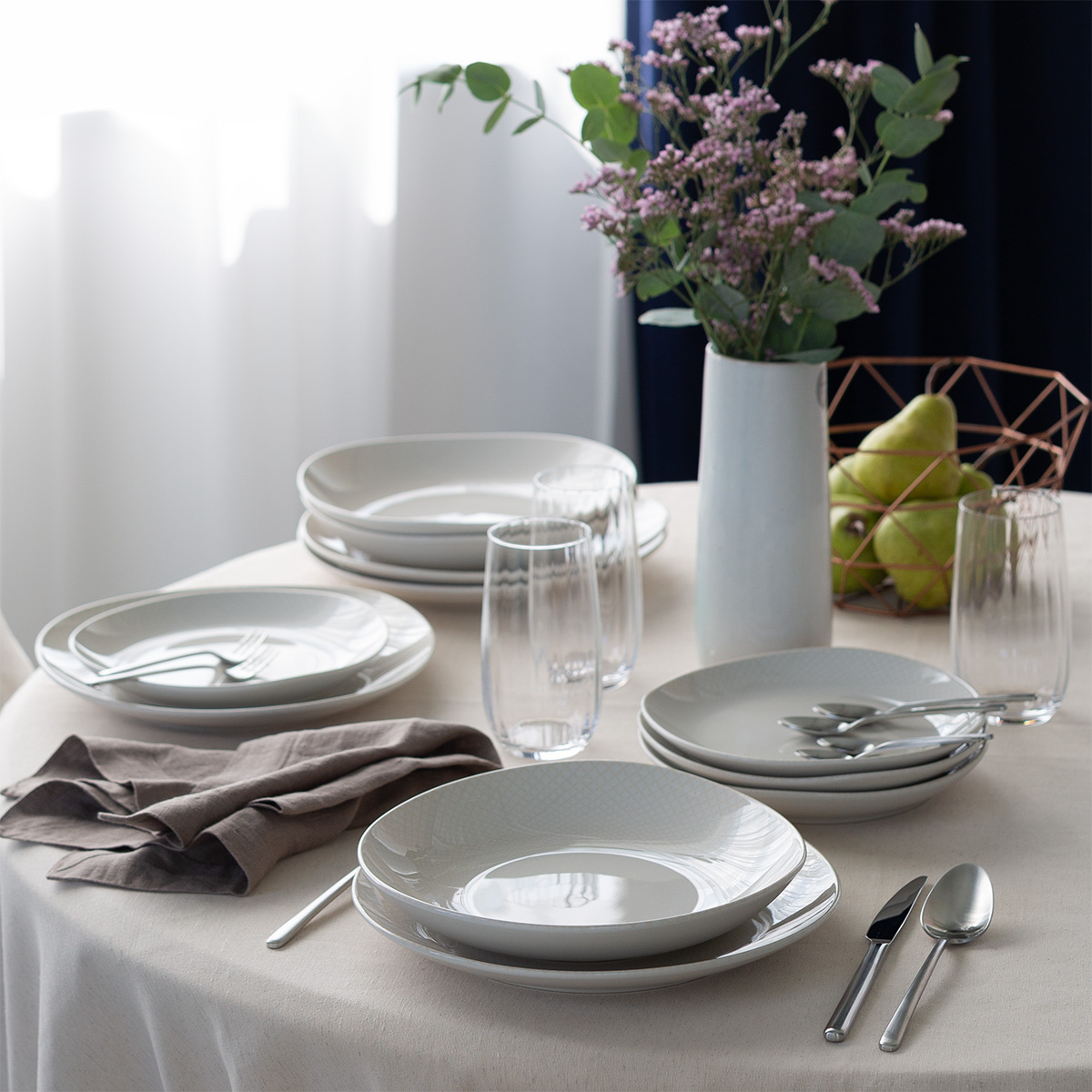 Geschirr-Starterset 51-tlg. | Elements North Structure