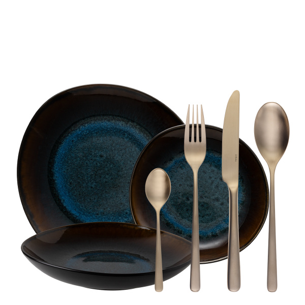 Starter dinnerware set 28 pcs | Elements Amber Eye