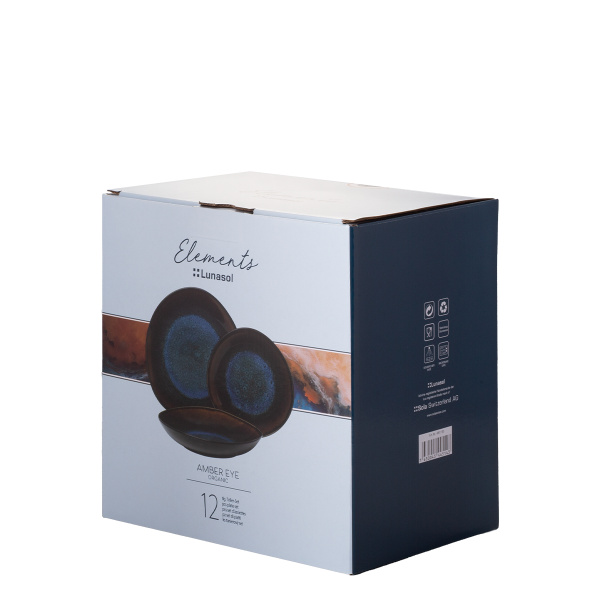 Set di stoviglie iniziale 28 pezzi | Elements Amber Eye