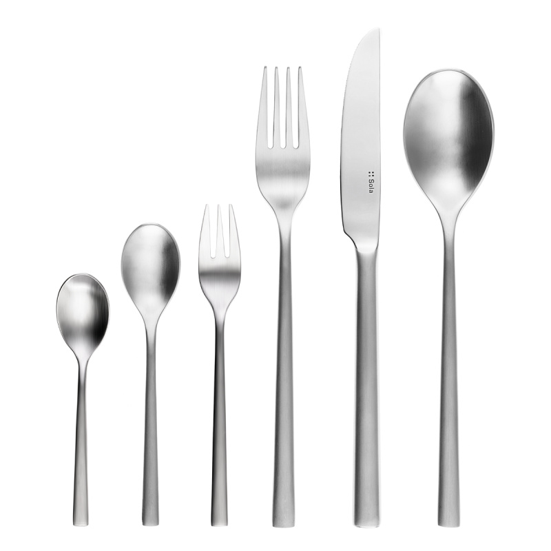 Set di posate 72 pezzi — Living opaco