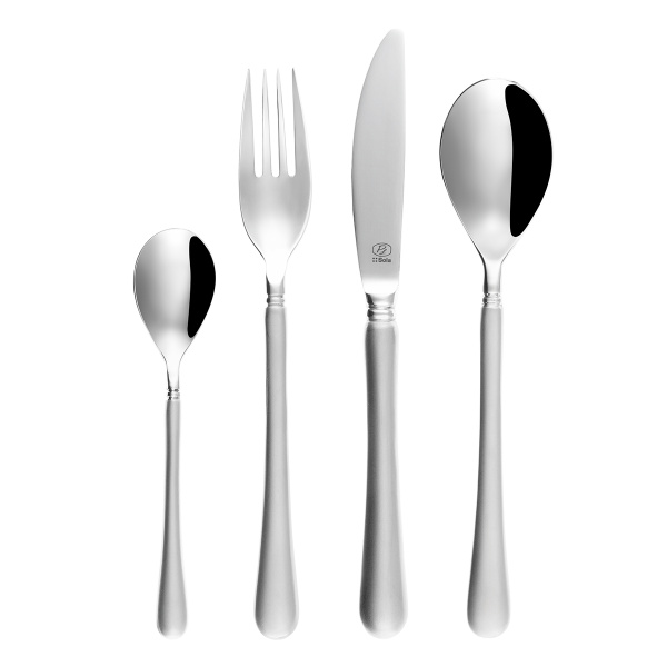Cutlery set 24 pcs | Kreta Quarz Platinum Line