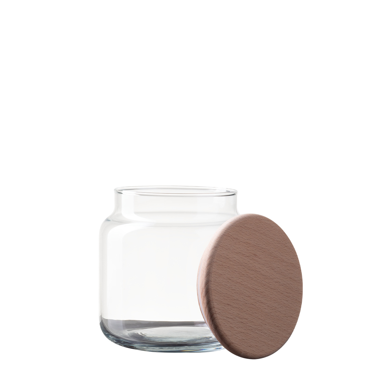 Glasbehälter mit Deckel 0,6 l | Basic Kitchen Lunasol