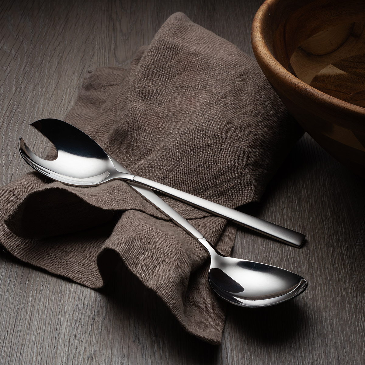 Cutlery set 39 pcs – Portofino, partially satin finish