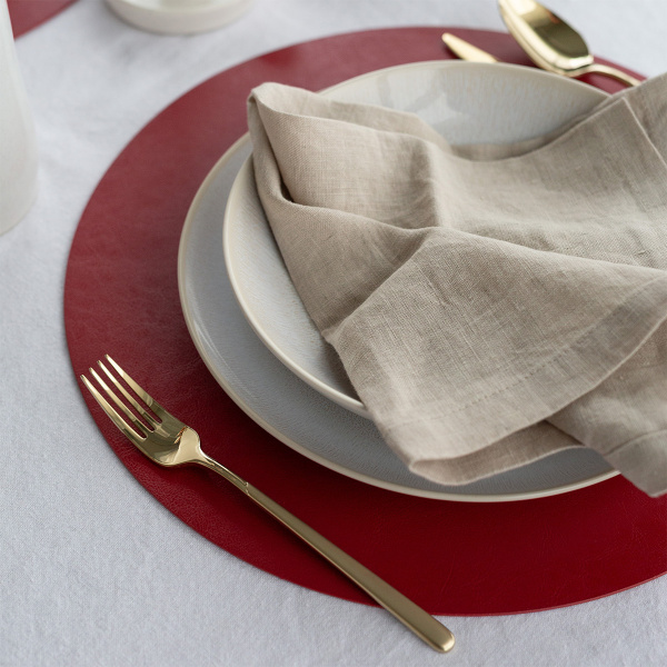 Bordeaux placemat ø 38 cm – Elements Ambiente