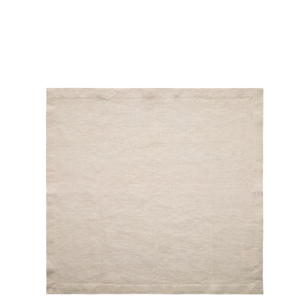 Tovaglioli in lino color gesso 50 x 50 cm 2 pz - Gaya Ambiente