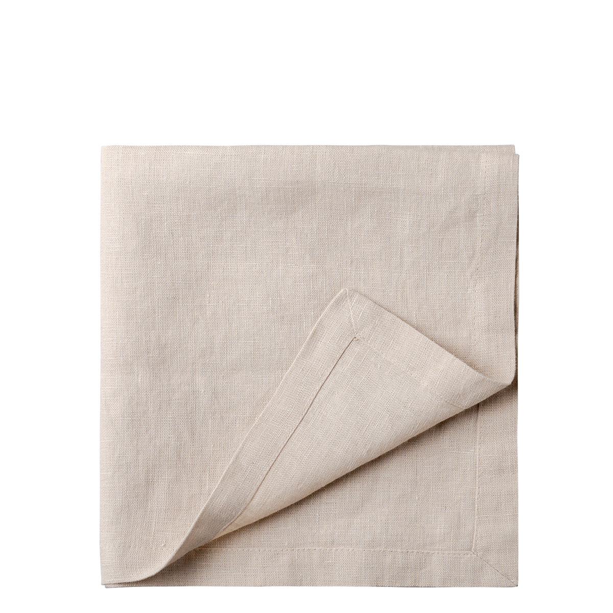 Tovaglioli in lino color gesso 50 x 50 cm 2 pz - Gaya Ambiente