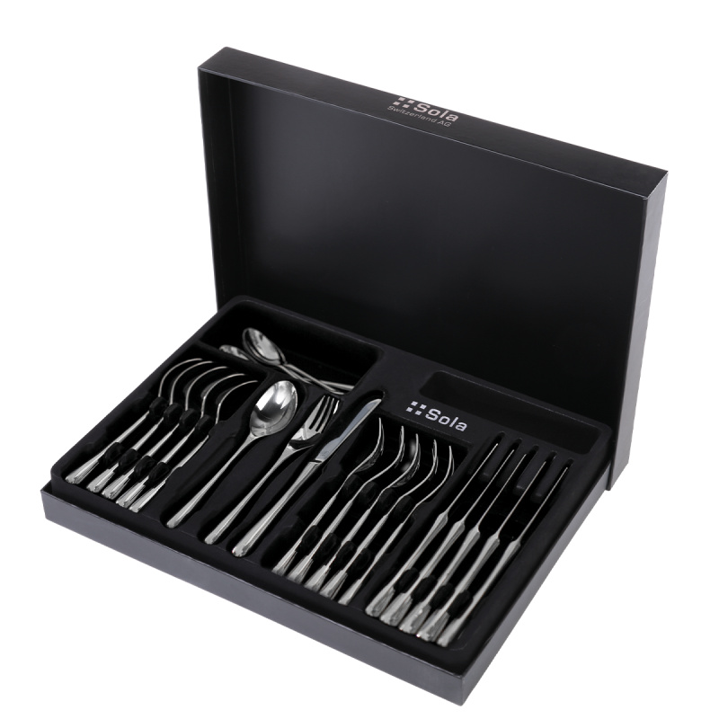 Set posate 24 pezzi Moscow | Sola Platinum