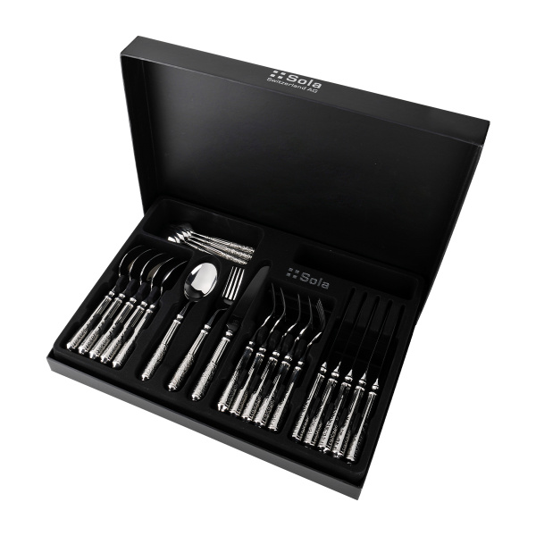 Ménagère 24 pièces Levante | Sola Platinum