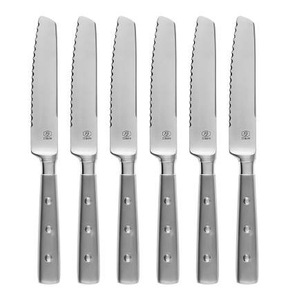 Couteaux à steak dans un support en bois 6 pcs – Bistro