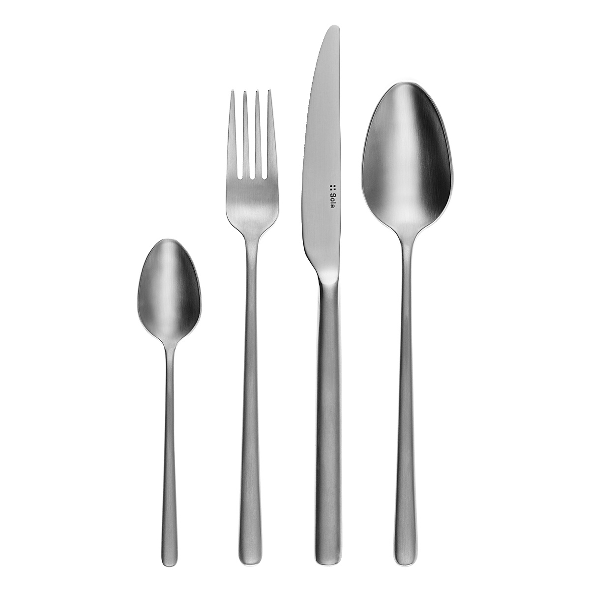 Set posate 16 pezzi Calgary opaco | Sola